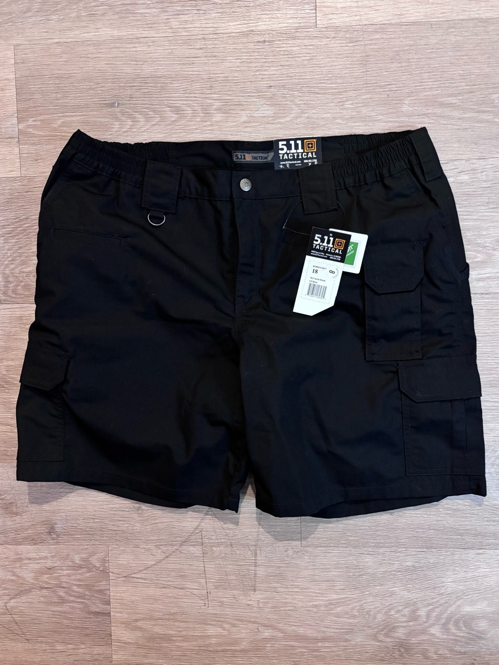 5.11 Tactical Black Taclite Women’s Pro Short Size 18 New with Tags